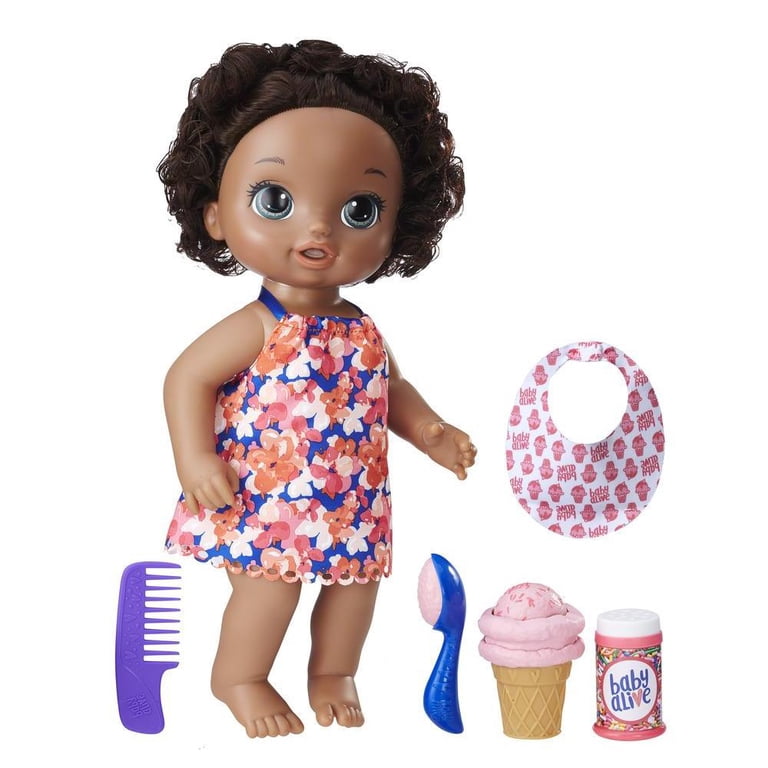 Free Shipping! Baby Alive Magical Scoops Baby Doll with Ice Cream