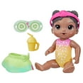 thumbnail image 1 of Baby Alive Rainbow Spa Baby Doll, 9-Inch Spa-Themed Toy for Kids Ages 3 and Up, Black Hair, 1 of 3