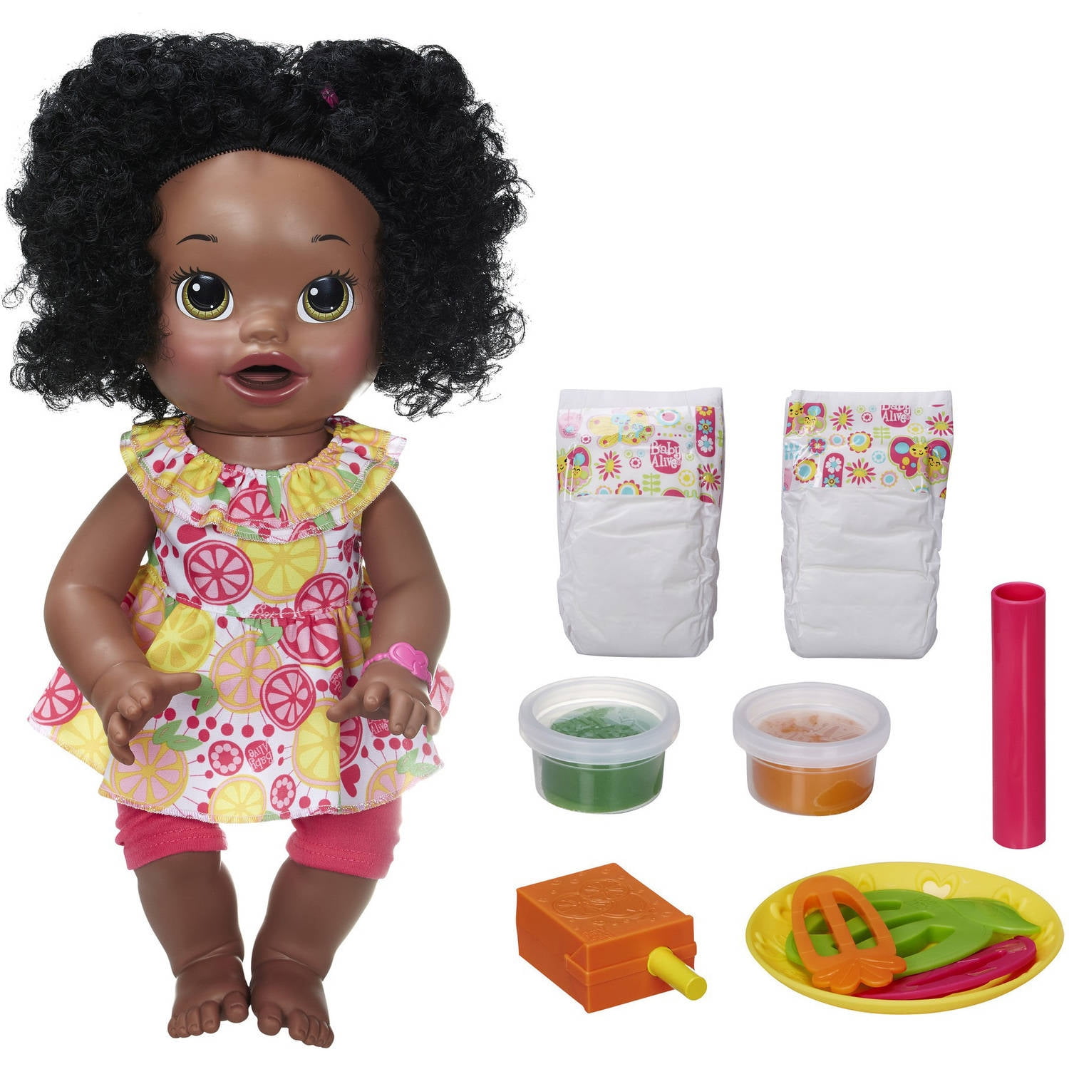 Baby Alive Snackin Sara Doll for Classroom Role-Playing Walmart