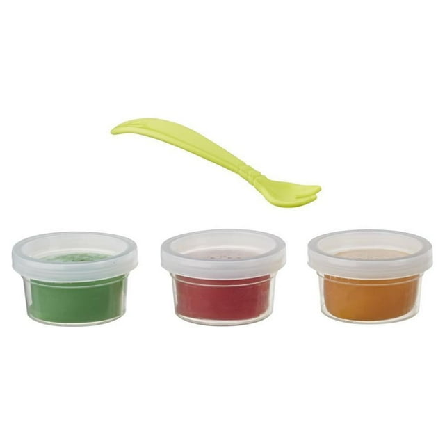 Baby Alive Solid Doll Food Refill, Includes 3 Doll Foods, 1 Fork, Toy