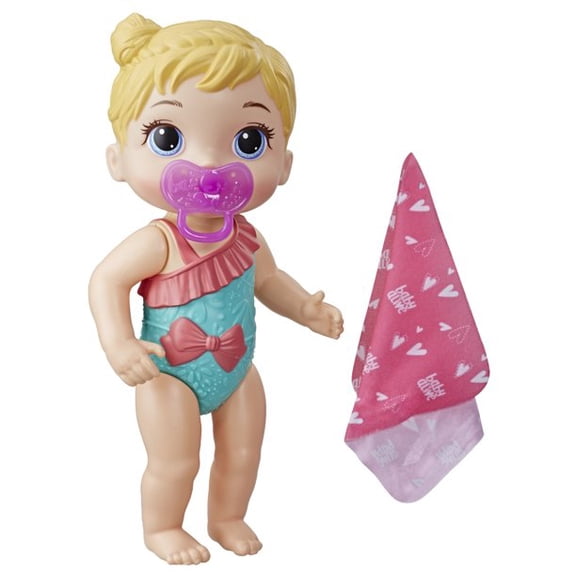 Baby Alive Bath Care Blonde - Doll for Play in and Out of The Water