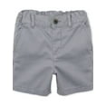 thumbnail image 1 of Baby And Toddler Boys Uniform Chino Shorts - fin gray, 1 of 6