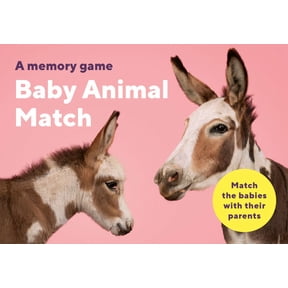 Baby Animal Match : A Matching Memory Game (Cards)
