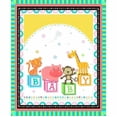 thumbnail image 1 of Baby Animals Blocks Cotton Panel Fabric, 1 of 1