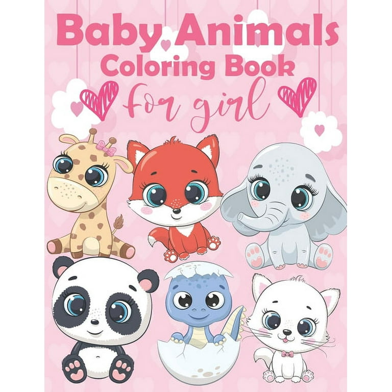 Cuteness Overloaded Kids Coloring Book : Cute Animal face with name quiz  coloring for 2-4 years old, Fun Learning with Coloring for Toddlers 6x9 27  Pages (Paperback) 