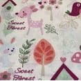 thumbnail image 1 of Baby Animals Sweet Forest Cotton Fabric, 1 of 1