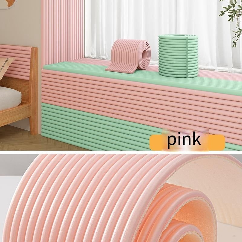 2025 Baby Anti-Collision Thickened Soft Wall Stickers Corner Guards Safe and Environmentally Friendly Material Wall Corner Protection Edge Design