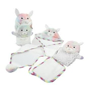 Baby Aspen Rainbow Llama Bath Gift Set, 4 Pc