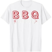 FAHUANGGE Baby BBQ Shower Daddy Q Baby Shower Theme Matching Family T-Shirt
