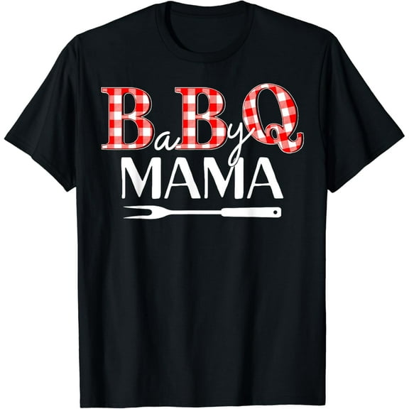 Baby BBQ Shower Mama Birthday Party Matching Family T-Shirt