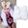 thumbnail image 1 of Baby Baby Girl Faux Fur Winter Waistcoat Warm Vest Toddler Outerwear Coat, 1 of 5