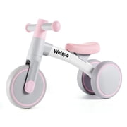 Baby Balance Bike, Mini Bike for Ages 10 Months to 3 Years, Infant Walker fo Boy and Girl First Birthday Gifts, Pink