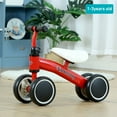 thumbnail image 1 of Baby Balance Bike, Toddler Baby Bicycle with 4 Wheels 10-36 Months, Adjustable Handlebar Baby Outdoor Bike Riding Toy, First B-day Gift, 1 of 13