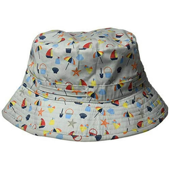 Baby Banz Boys' Big Bucket Hat, Seaside, 4-6 Years