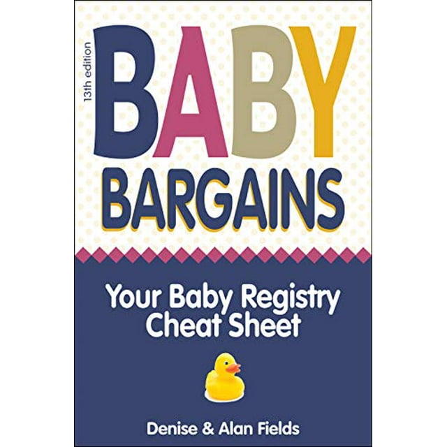 PreOwned Baby Bargains Your Baby Registry Cheat Sheet! Honest