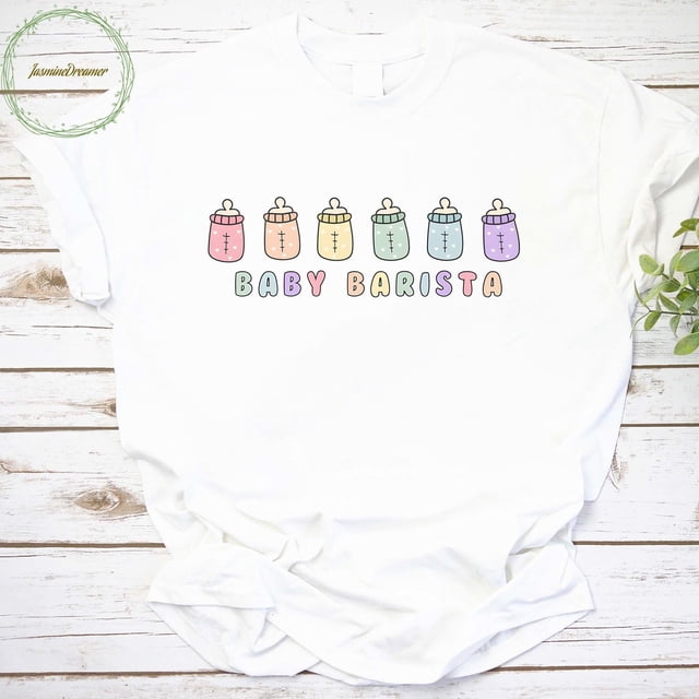 Baby Barista TShirt, Funny Nurse Shirt, NICU Nurse Shirt, Mother Baby