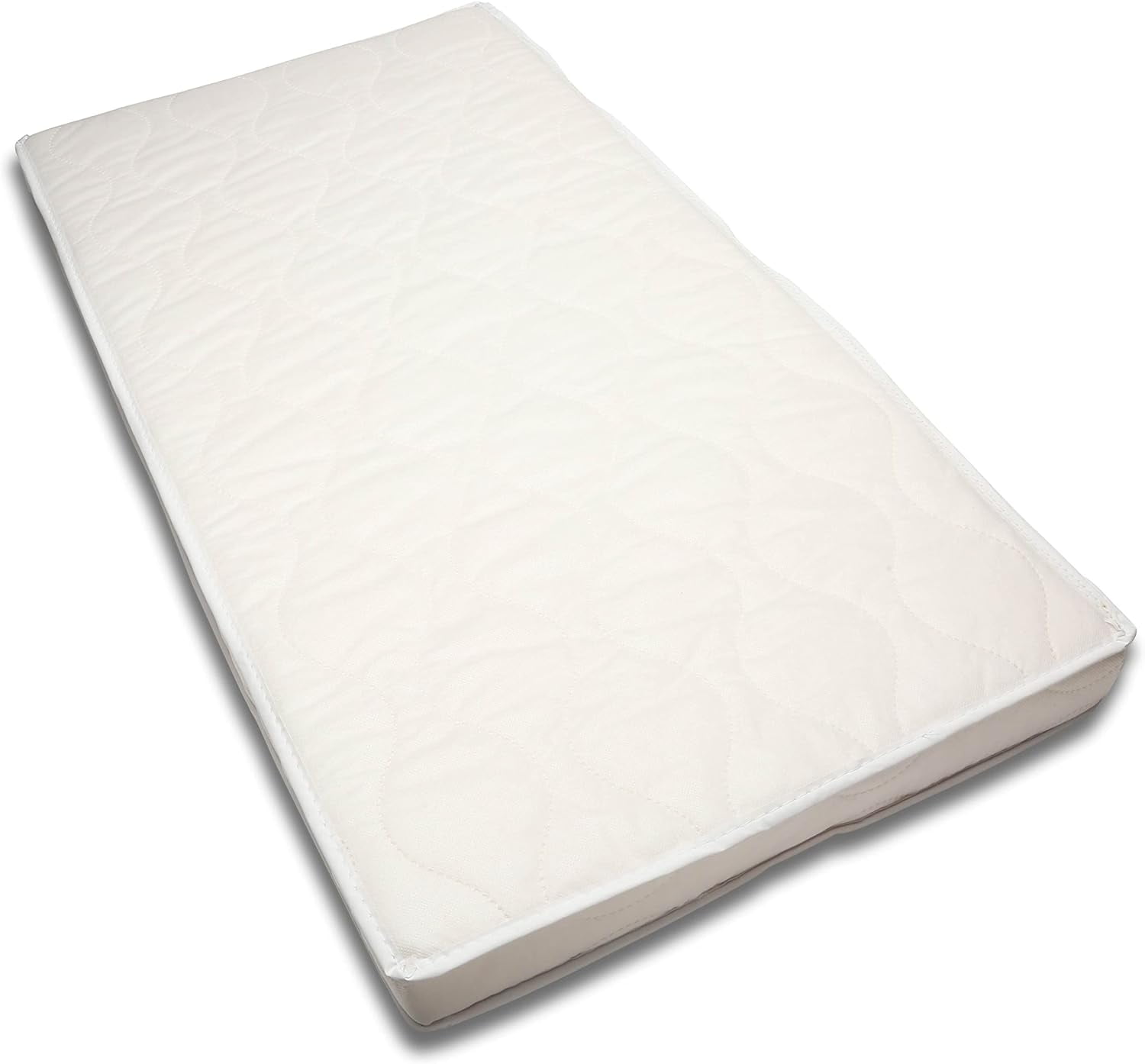 Baby Cradle Mattress Oblong 16" X 28" Breathable Foam Interior