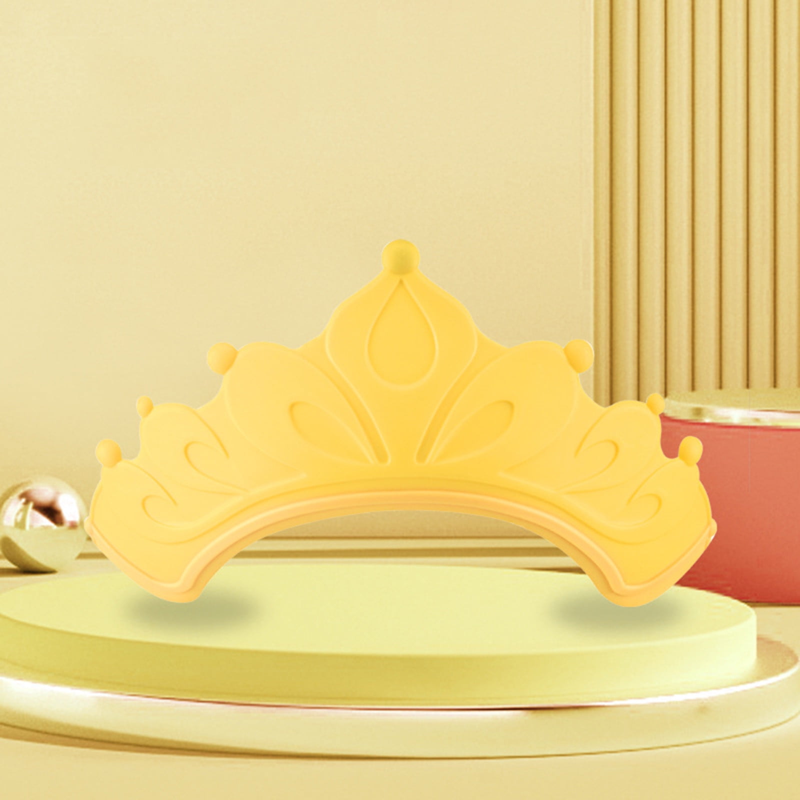 Baby Bath Cap Waterproof Shampoo Hat For Children Toddler Girls Boys Adjustable Silicone Bathing