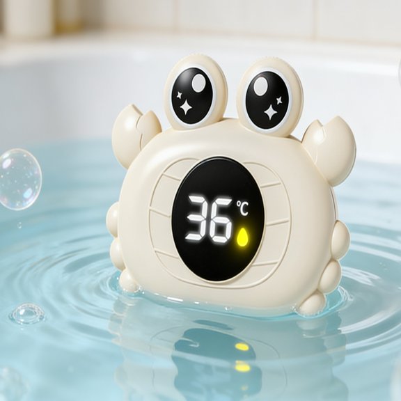 Baby Bath Cartoon Animal Design For Infants Digital Water Temperature Gauge For Bathtub And Pool Thermometer