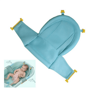 Portable Baby Bath Holder Non-slip Bed Infant Shower Sponge