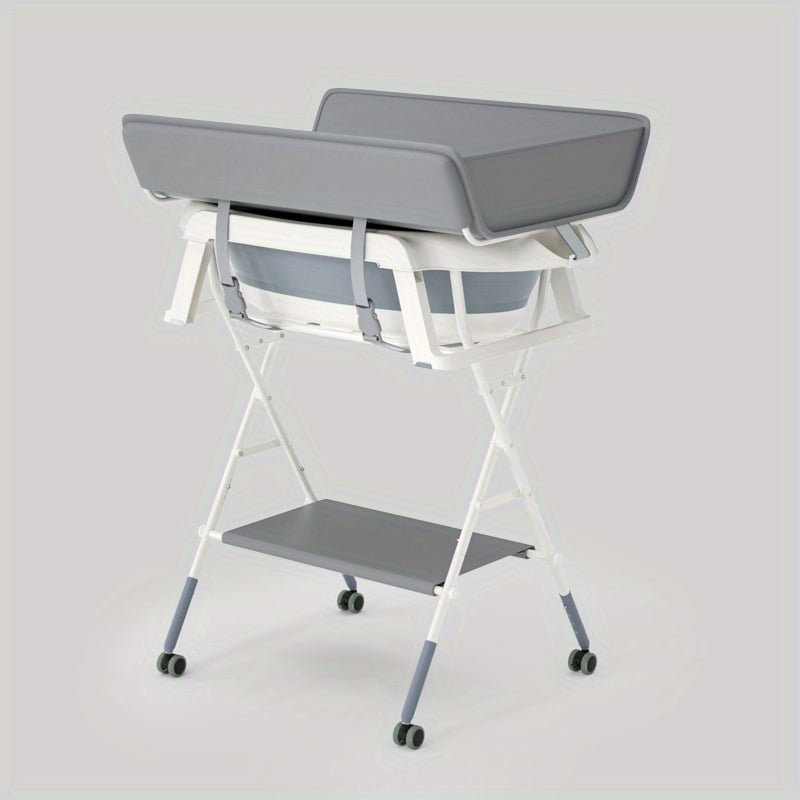 Baby Bath Nursing Table 3 In 1, Baby Diaper Table, Baby Bath Table