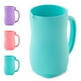 thumbnail image 1 of Baby Bath Rinse Cup Rinsing Hair Water Pourer, Baby Bath Pitcher Hair Washing Control The Flow Rinser Cup（turquoise）, 1 of 5