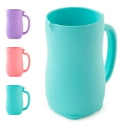 Baby Bath Rinse Cup Rinsing Hair Water Pourer, Baby Bath Pitcher Hair Washing Control The Flow Rinser Cup turquoise