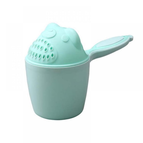 Baby Bath Rinse Cup Shampoo Rinser Shower Sprinkler Spoon Wash Hair Cup by Protecting Infant Eyes