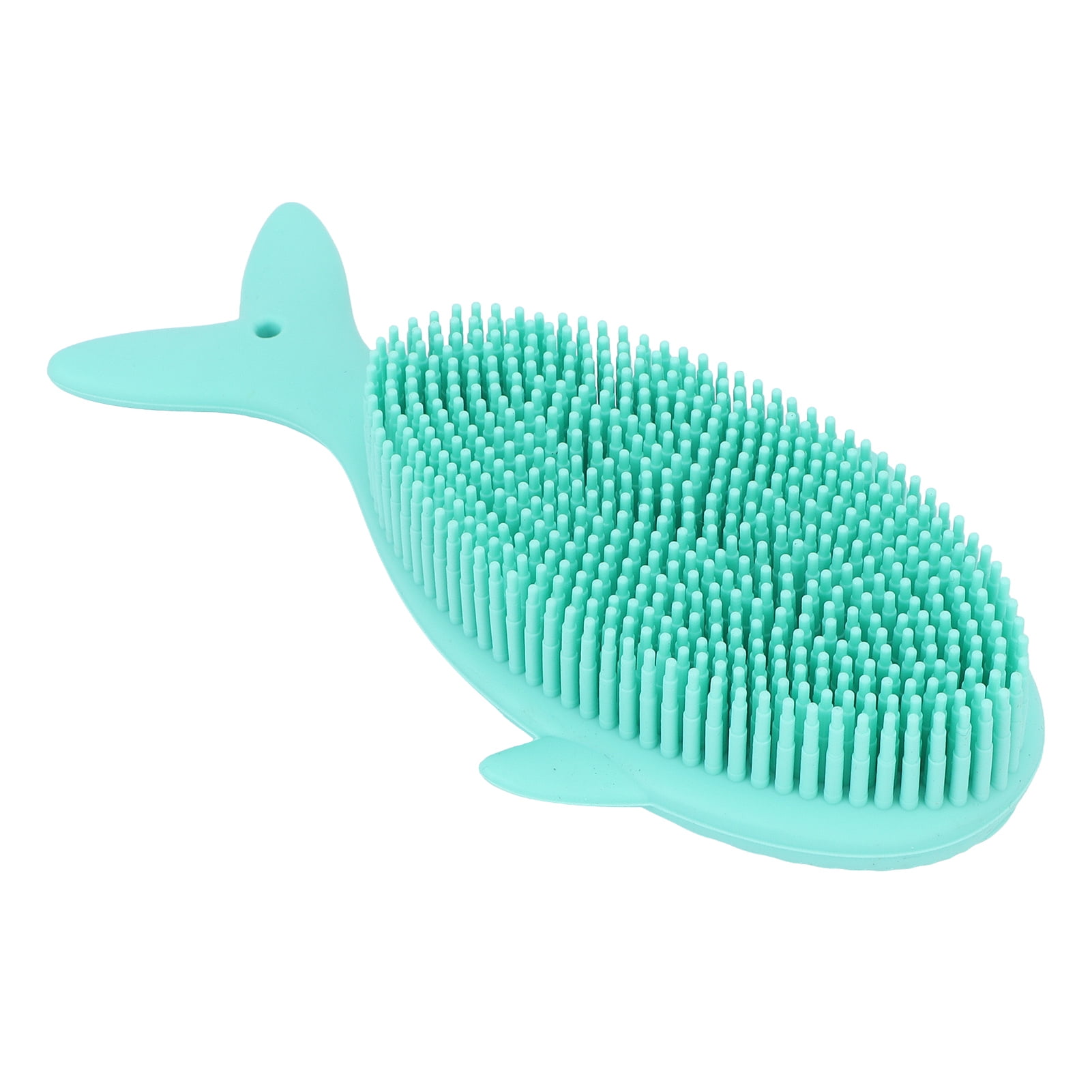 Baby Bath Silicone Brush Massage Gentle Soft Hair Shampoo Brush for