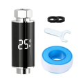 thumbnail image 1 of Baby Bath Temperature Monitor LED Display Water Power Thermometers Portable Waterproof Indicator Faucet Thermometers, 1 of 9
