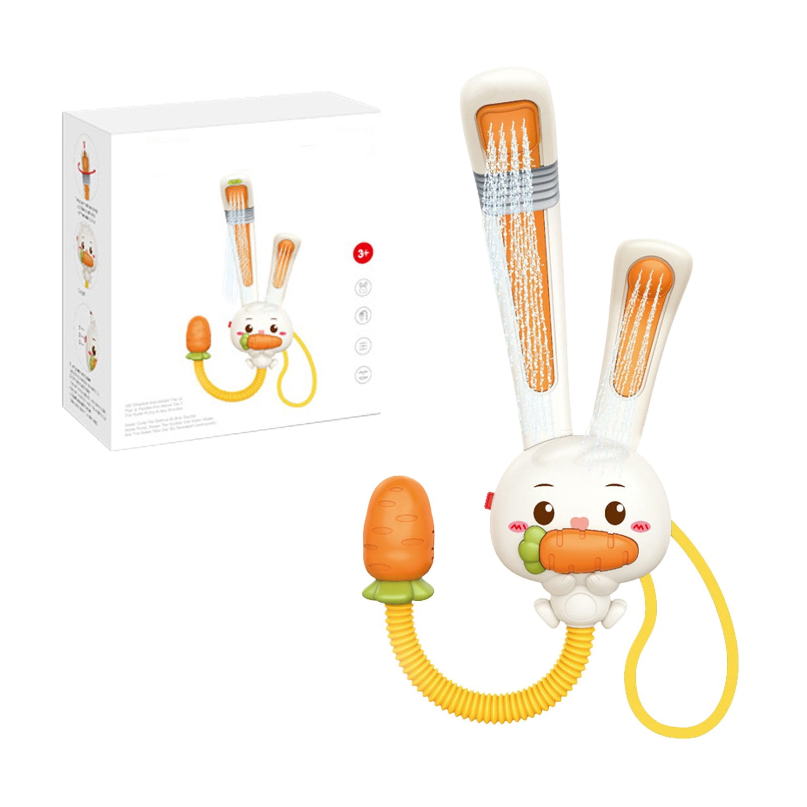 Baby Bath Toy From 1 2 3 4 Years Bath Toy Rabbit Toy With Shower Head ...