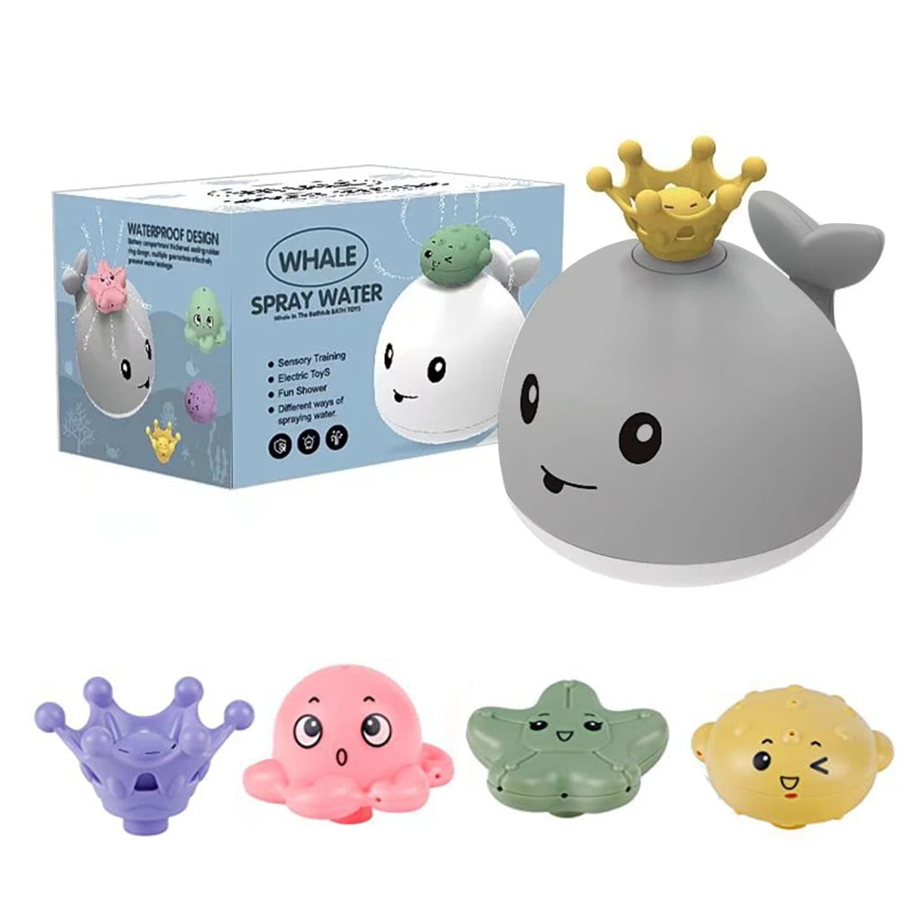 Baby Bath Toy Spray Water Bath Toys Light Up Bathtub Toy Baby Showers