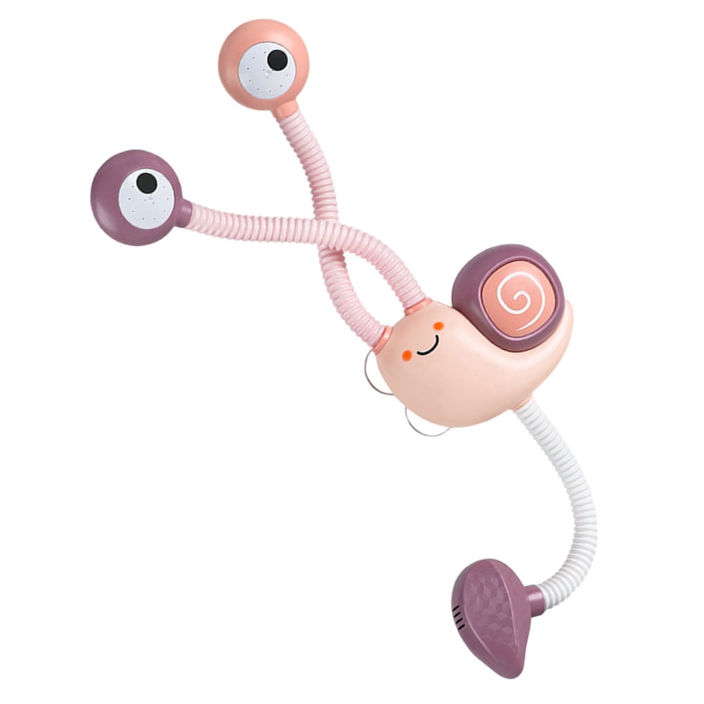 Baby Bath Toys Plastic Snail Kids Tub Sprayer Sprinklers Bathtub Shower ...