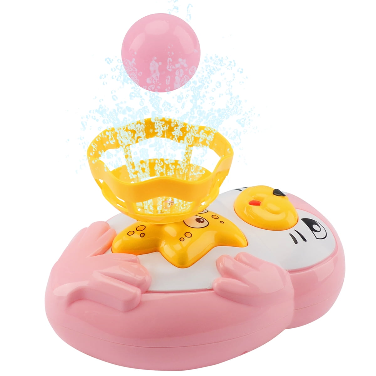 Baby Bath Toys, Sea Lion Fancy Spin Spray Water Bath Toys for Toddlers