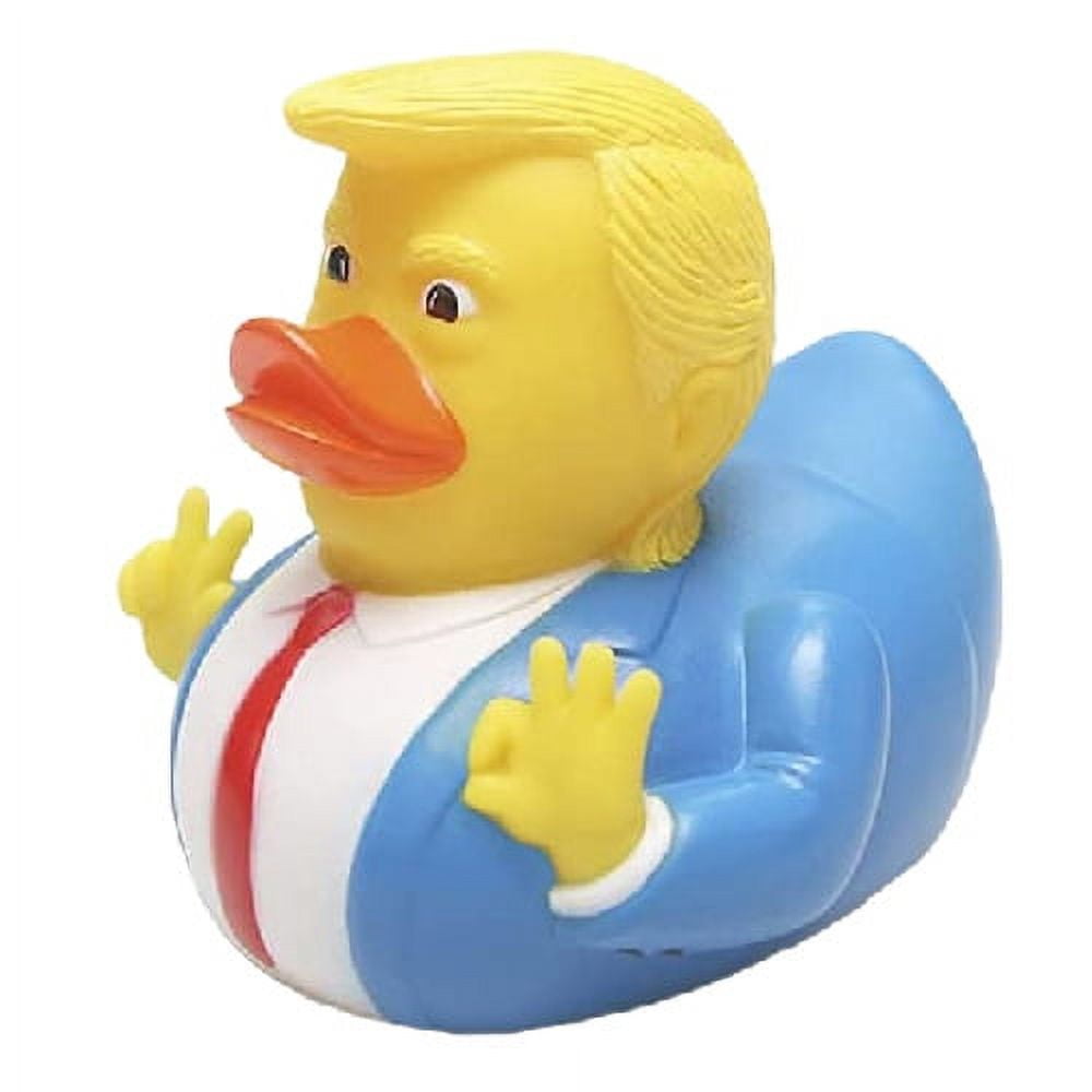 Baby Bath Toys Trump Rubber Squeaky Bath Ducks Bath Toys for Babies Birthday Gifts Baby Showers