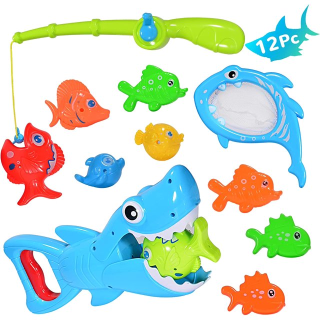 Baby Bath Toys for Toddlers 1 2 3 Years Boys Girls,Shark Grabber Toy