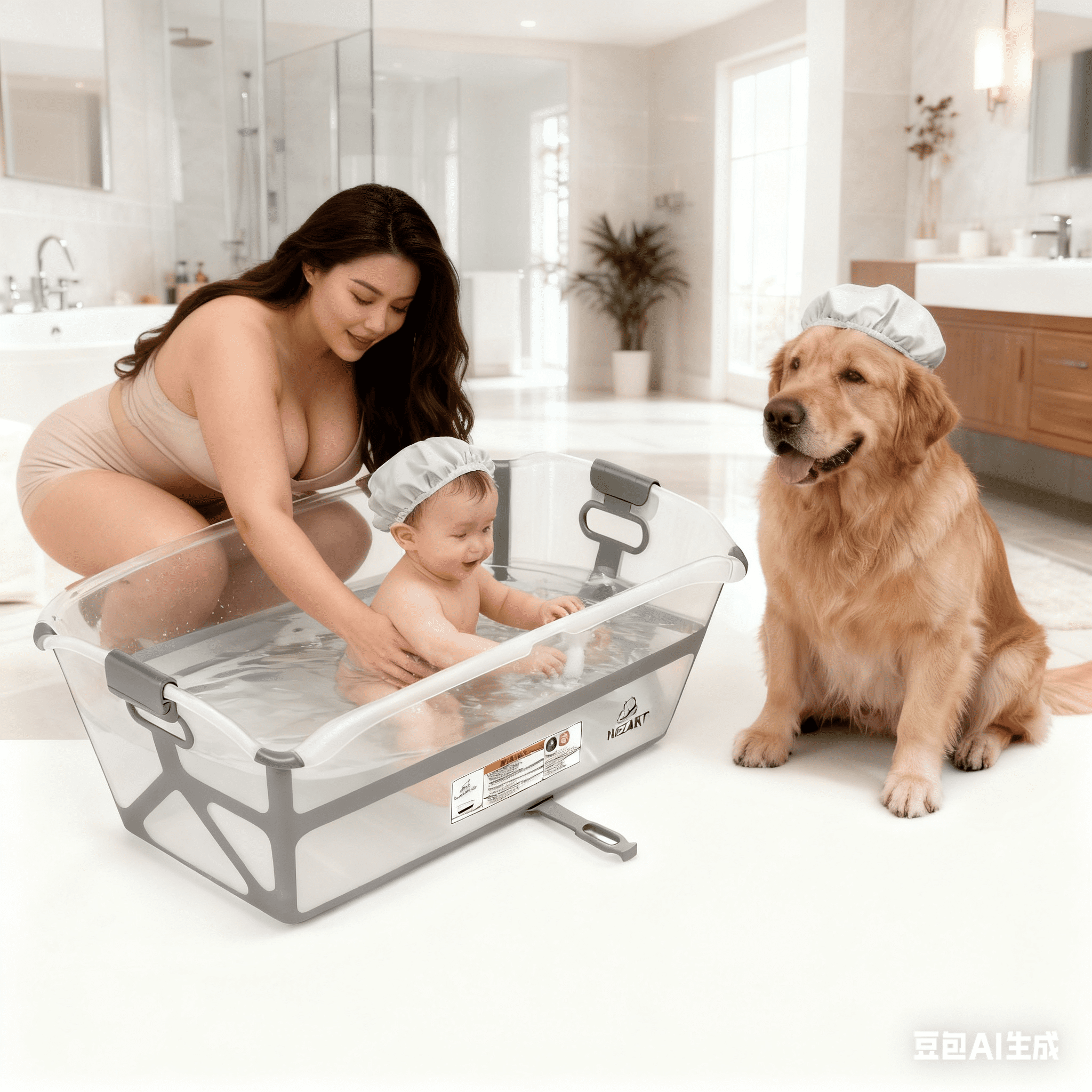 Children's bathtub, foldable bathing tub, foldable sink, foldable laundry basket, storage box, organizer box
