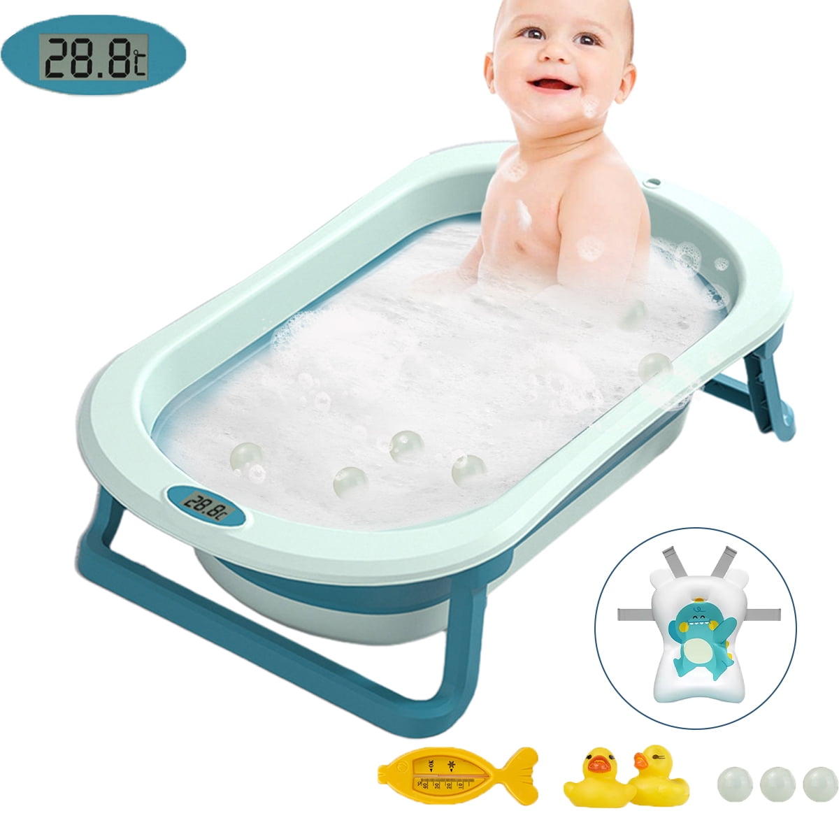 Baby Bathtub for Newborns Baby and Toddlers, Infant Shower Sink