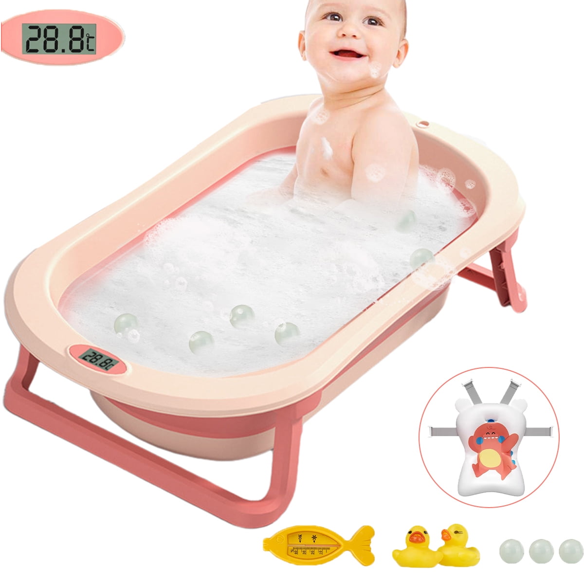Baby Bathtub for Newborns Baby and Toddlers, Infant Shower Sink