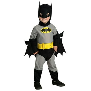 Il numero 1 del risparmio-COSTUME CARNEVALE BABY BATMAN NEONATO 12 - 24  MESI 70 CM