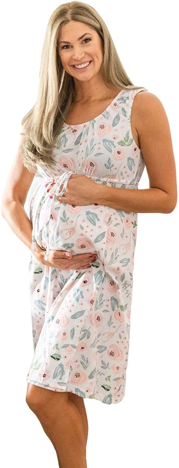 Baby Be Mine 3 in 1 Labor/Delivery/Nursing Hospital Gown Maternity,  Hospital Bag Must Have : : Clothing, Shoes & Accessories