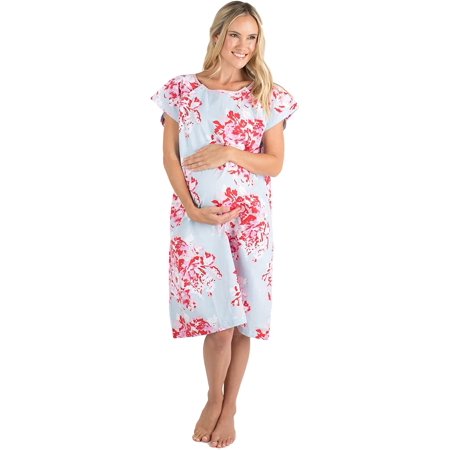 Baby Be Mine Gownies - Labor & Delivery Maternity Hospital Gown Maternity, Hospital Bag Must Have, Delivery Gown, Maternity Gown