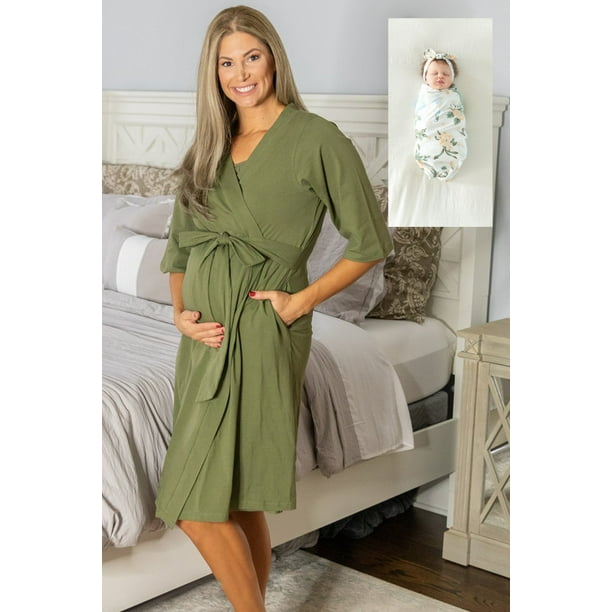 Walmart mommy and baby robe and swaddle set new arrivals