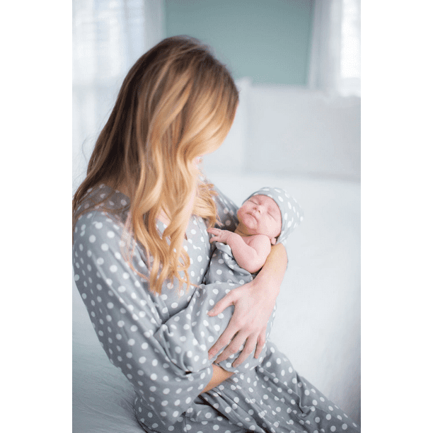 Matching robe and newborn swaddle hot sale