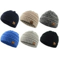 thumbnail image 1 of Baby Beanie 6 Pack Warm Knit Winter Hat for Toddler Boys Girls 6-36 Months, 1 of 4