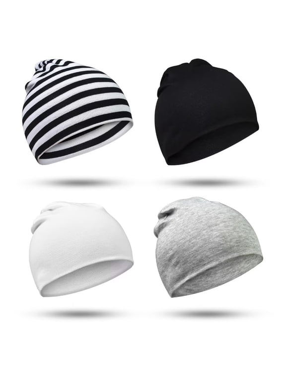 Baby Beanie Newborn Toddler Soft Cute Knit Hat Hospital Hats for Baby Boys Infant Cap Beanies