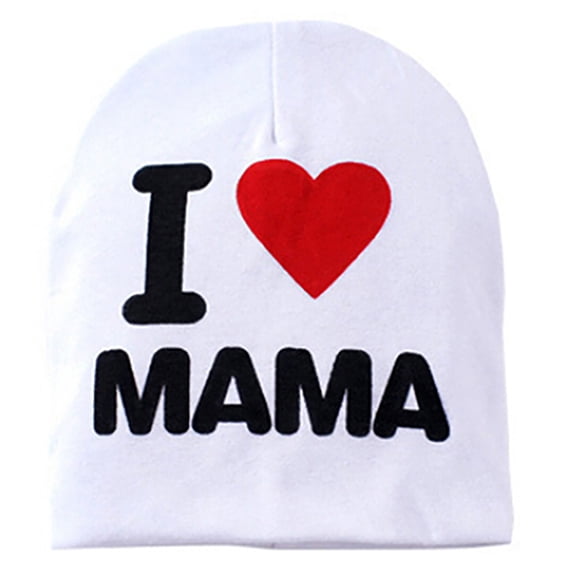 Baby Beanie Unisex Love Heart Cap Cotton Soft Warm Knitted Hat for Kids Infants