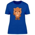thumbnail image 1 of Baby Bear Cute Cartoon T-Shirt Women -Image by Shutterstock, Female x-Large, 1 of 2