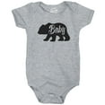 thumbnail image 1 of Baby Bear Funny Infant Shirts Cute Boy Girl Newborn Creeper for Family Bodysuit, 1 of 5