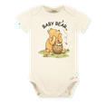 thumbnail image 1 of Baby Bear Pooh Hunny Pot Cute Baby Bodysuit Shirt Premium Custom Clothes Unisex Baby Gift for Mom Newborn 0-3m Natural, 1 of 2